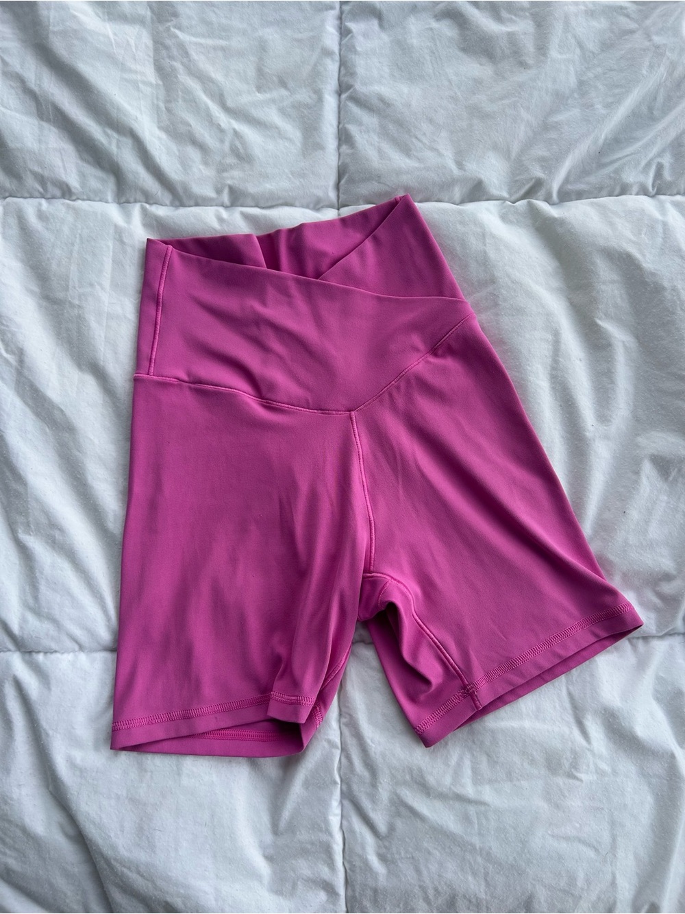 Aerie Offline High Waisted Pink Women’s Biker Shorts